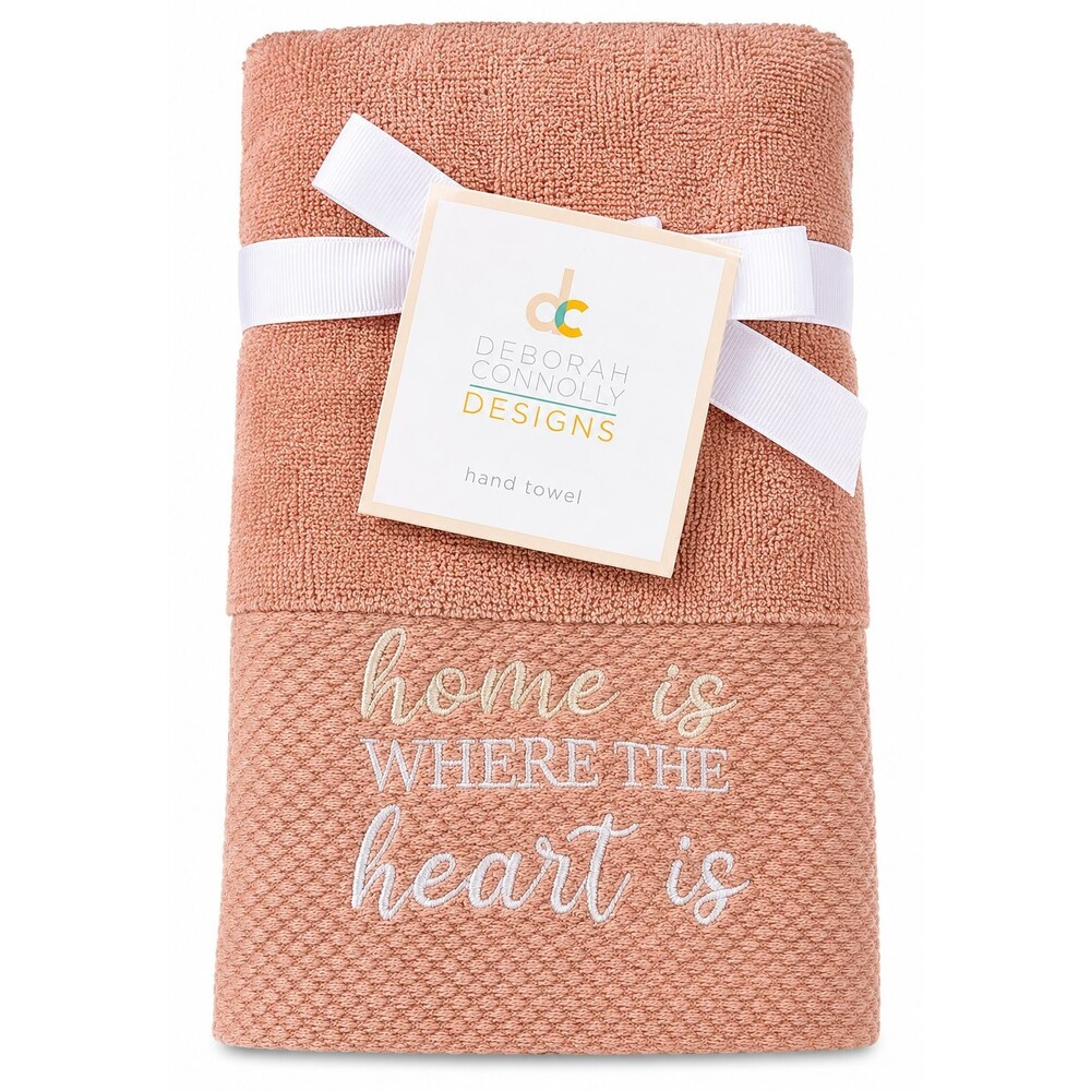 Deborah Connolly Home Is Where the Heart Is Hand Towels Set of 2 Beach Bathroom